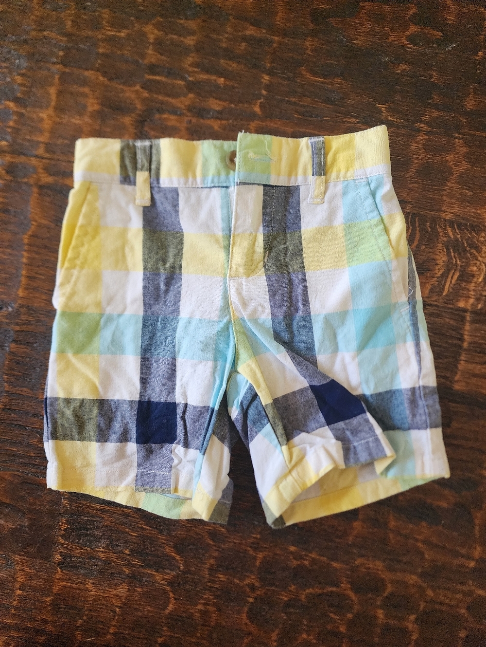 Janie And Jack Plaid Shorts
